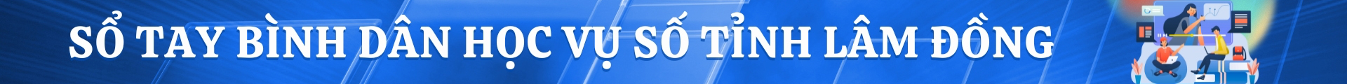 Sổ tay điện tử Bình dân học vụ số